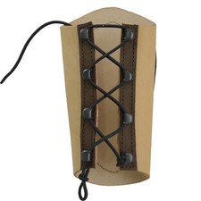 Armschutz Leder Schnürrung BEIER - Waldläufer Robin - Bogenschießen 