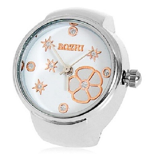 Ringuhr fingeruhr rose blume - ringuhr,