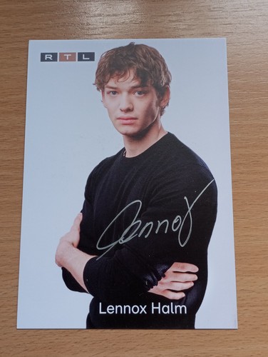 Lennox halm autogramm - lennox,