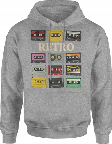 Herren retro hoodie - herren, retro-hoodie