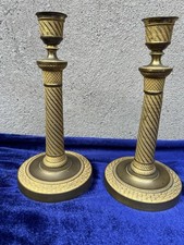 Kerzenleuchter vergoldet