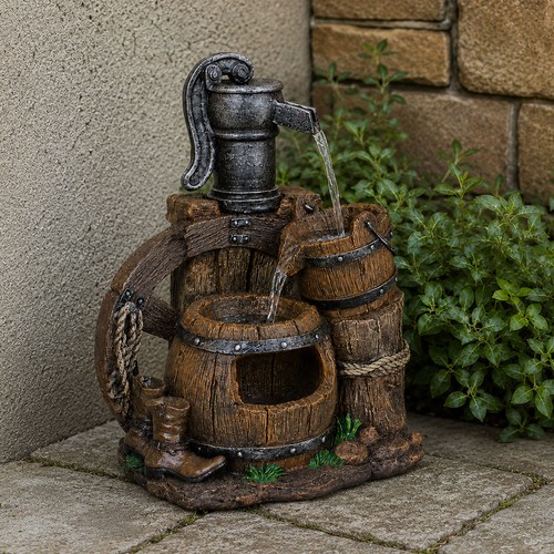 Außen springbrunnen - außen,