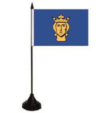 Tischflagge Stockholm