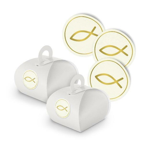 Itenga set fisch gold - set, 24x