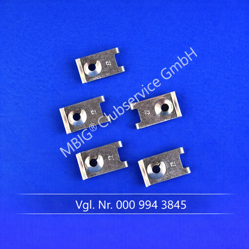 5xflachclipsmutter schiebedach - 5xflachclipsmutter,