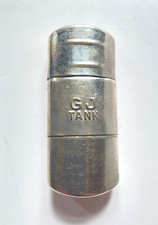 Altes Benzinfeuerzeug Sturmfeuerzeug der Marke "G J TANK" - es funktioniert