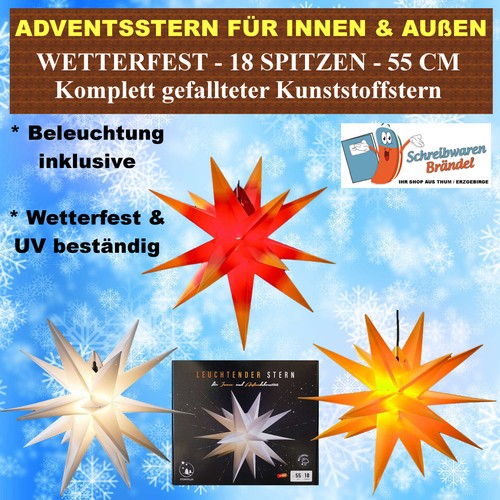 Adventsstern innen außen - innen,