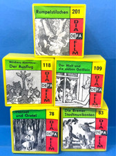 DEFA Rollfilm DIA FILM Märchen 5 Stück DDR Nr. 78 /83/109/118/201 Color /P7