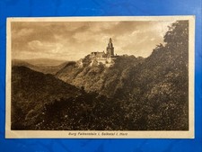 Burg Falkenstein i. Selketal i. Harz • Postkarte 1938 gelaufen • BM entfernt