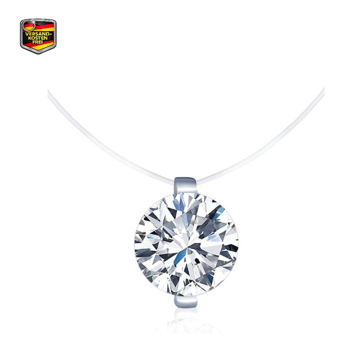 Schwebender stein kette damen - schwebender,