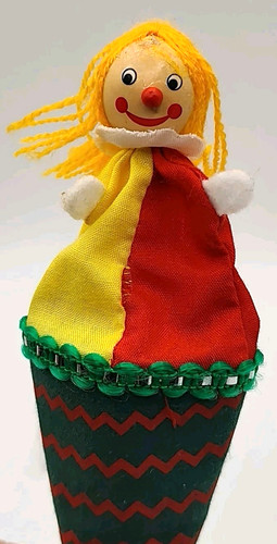 Vintage kasperle handpuppe - vintage,