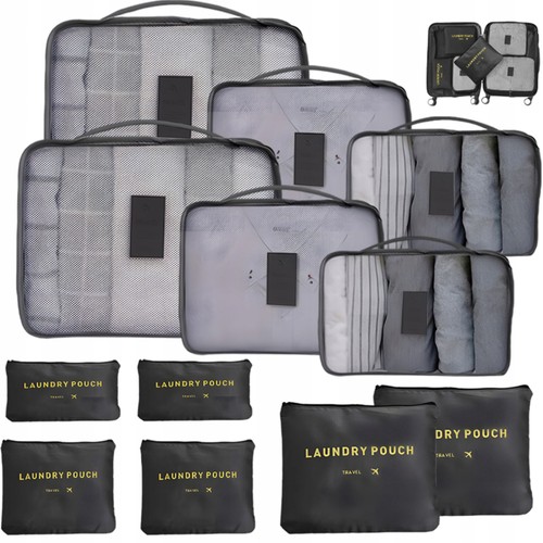 12tlg reise koffer - 12tlg, koffer-organizer