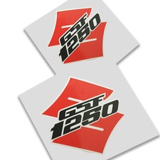 GSF 1250 Bandit S Motorrad Aufkleber Grafiken Schwarz Und Rot, Weiß. X 2 70Mm