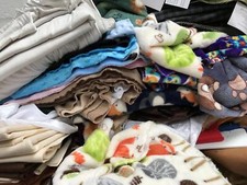 Verschiedene Stoffmaterial