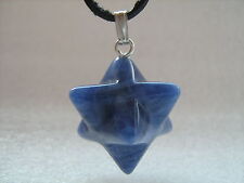 Merkaba - Anhänger aus Sodalith * Arbeit am Lichtkörper