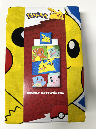 Pokemon bettwäsche zweiseitig - bettwäsche,