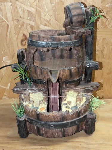Zimmerbrunnen holzfass - zimmerbrunnen,