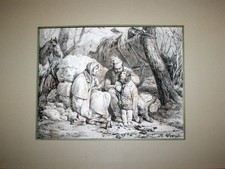 Lithographie ohne Titel von