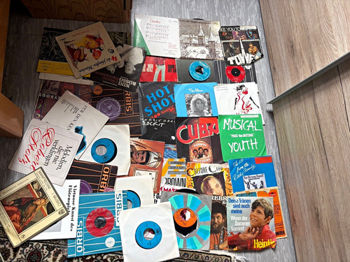 Sammlung alter schallplatten - sammlung,