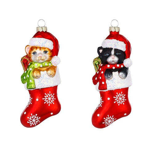 Christbaumschmuck glas - 1x,