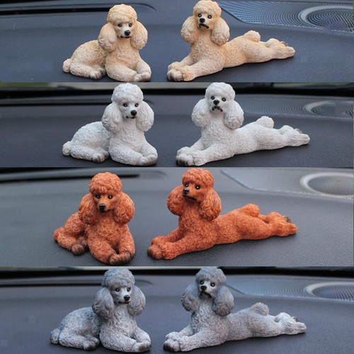 Pudel hund statue - pudel,