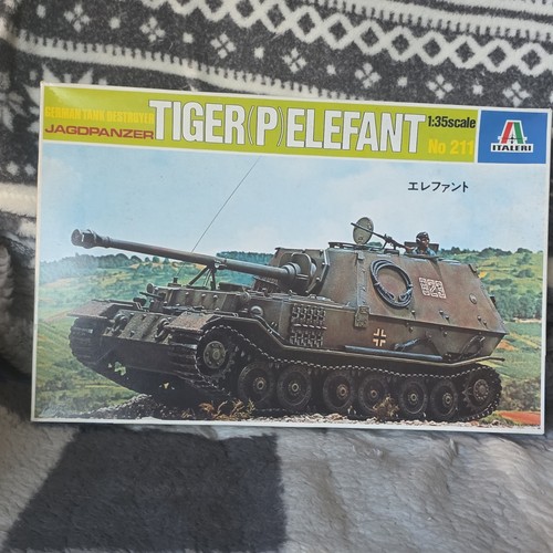 Italeri tiger elefant - italeri,