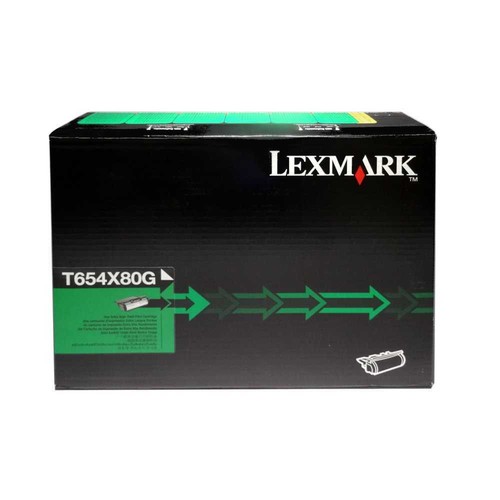 Lexmark toner t654x80g black - lexmark,