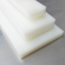 POM Platte 20mm natur / weiss Breite x Länge wählbar POM-C Zuschnitt Kunststoff