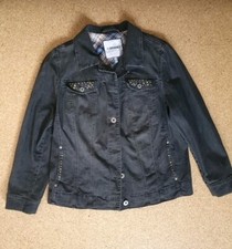 Kjbrand Damenjeansjacke mit Nieten, Gr. 46