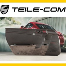 ORIG.Porsche 911 997 Cabrio Türverkleidung ASK Soundpaket Leder Cocoa LINKS