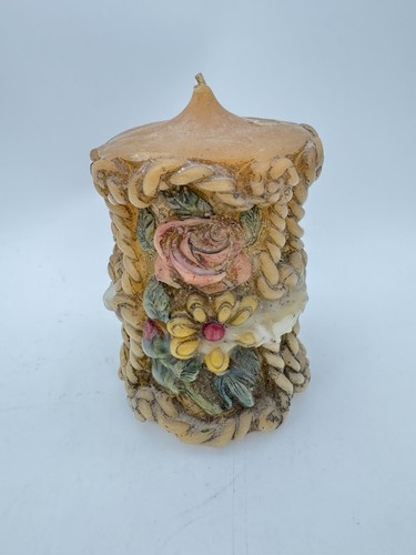 Wunderschöne kerze braun mit - wunderschöne, kerze,