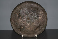 Bronze Metallkunst Kerzenständer Candelbra 4-Sakramente Ø 19cm