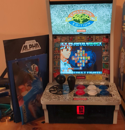 Evercade alpha street fighter - evercade,
