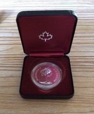 Silber Münze Elizabeth II Canada Dollar 24g 36mm