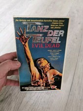 Vhs Tanz der Teufel ERSTAUFLAGE PRÄGECOVER Silberne Schrift Hartbox