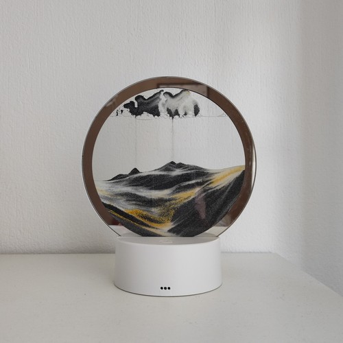 Glas bewegliches sandbild - glas,