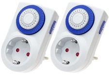 2 Stück Zeitschaltuhr für