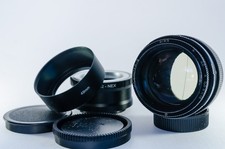 Jupiter-9 Objektiv modifiziert