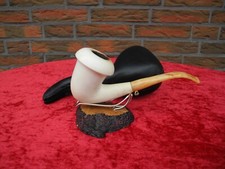 Meerschaum Calabash Pfeife, ( XXL groß, siehe Beschreibung )
