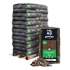 Palette 39×60 l 2340 l Rindenmulch Kiefer Mix 5–60 mm – Garten | Mulch Deko
