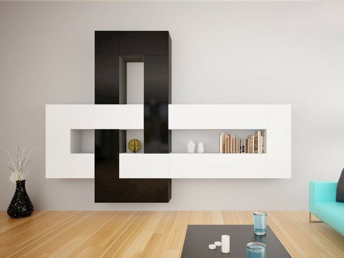 Designer hochglanz wohnwand - designer,