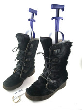 Tolle Yeti Pelz Boots Damen Stiefeletten Winterstiefel EUR 42 A1 269