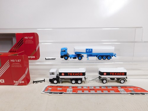 Herpa tank lkw man - 2x, tank-lkw