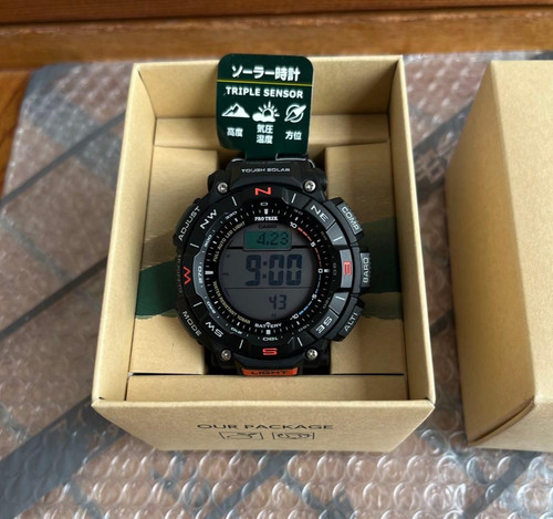 Casio pro trek prg - pro, prg-340-1jf