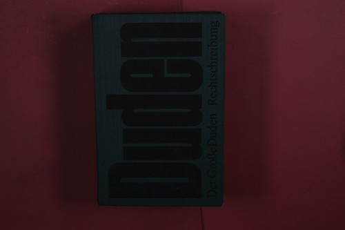 429513 der grosse duden - der, veb
