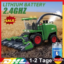 RC-Traktor Mähdrescher ferngesteuert, Mähdrescher Spielzeug ab 3 4 5 6 Jahre
