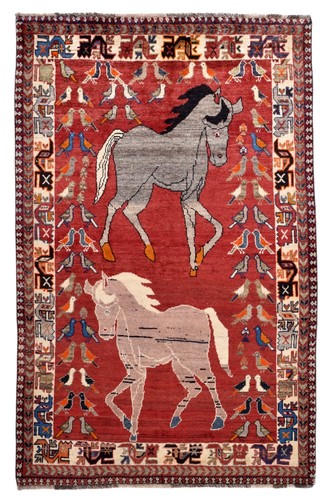 Shiraz orientteppich pferde - shiraz,