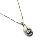 Karl Laine Ring 925 Anhänger Skandinavischer Designer Schmuck Collier Finnland