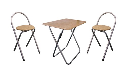 Klapptisch mit stühle 3er - stühle, 3er-set