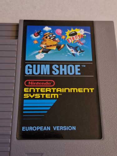 Nintendo nes spiel gum shoe - spiel,